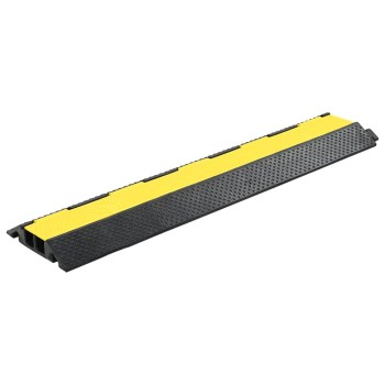 2 db kétcsatornás gumi kábeltaposó 101,5 cm