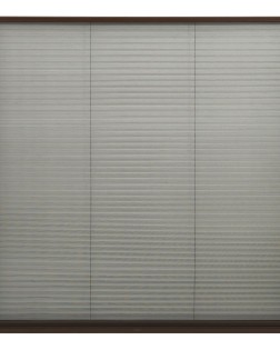 Barna alumínium pliszé ablakszúnyogháló 120 x 120 cm