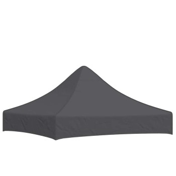 Antracitszürke tető partisátorhoz 2 x 2 m 270 g/m²