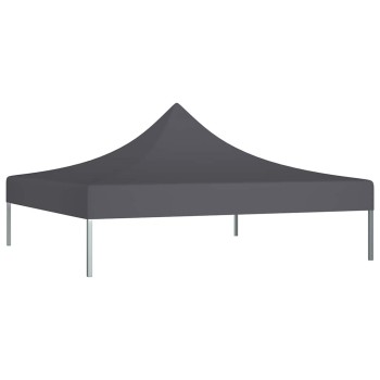 Antracitszürke tető partisátorhoz 2 x 2 m 270 g/m²