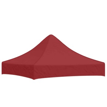 Burgundi vörös tető partisátorhoz 2 x 2 m 270 g/m²