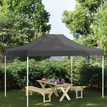 Antracitszürke tető partisátorhoz 4 x 3 m 270 g/m²