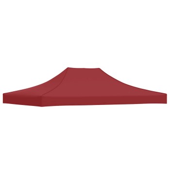 Burgundi vörös tető partisátorhoz 4 x 3 m 270 g/m²