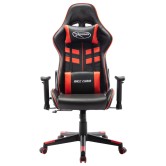 Fekete és piros műbőr gamer szék Fekete és piros műbőr gamer szék
