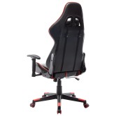Fekete és piros műbőr gamer szék Fekete és piros műbőr gamer szék