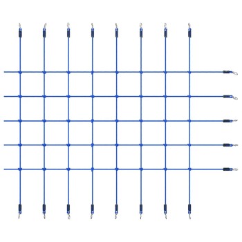 Kék mászóháló 200 x 150 cm