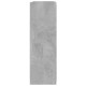 Betonszürke forgácslap tükrös fürdőszobaszekrény 62,5x20,5x64cm