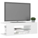 Fehér tv-szekrény led-lámpákkal 90 x 39 x 30 cm