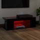 Fekete tv-szekrény led lámpákkal 90 x 39 x 30 cm Fekete tv-szekrény led lámpákkal 90 x 39 x 30 cm
