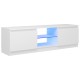 Fehér tv-szekrény led lámpákkal 120 x 30 x 35,5 cm Fehér tv-szekrény led lámpákkal 120 x 30 x 35,5 cm