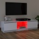 Fehér tv-szekrény led lámpákkal 120 x 30 x 35,5 cm Fehér tv-szekrény led lámpákkal 120 x 30 x 35,5 cm