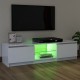 Fehér tv-szekrény led lámpákkal 120 x 30 x 35,5 cm Fehér tv-szekrény led lámpákkal 120 x 30 x 35,5 cm