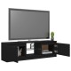Fekete tv-szekrény led lámpákkal 120 x 30 x 35,5 cm Fekete tv-szekrény led lámpákkal 120 x 30 x 35,5 cm
