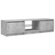 Betonszürke tv-szekrény led-lámpákkal 140 x 40 x 35,5 cm Betonszürke tv-szekrény led-lámpákkal 140 x 40 x 35,5 cm
