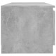 Betonszürke tv-szekrény led-lámpákkal 140 x 40 x 35,5 cm Betonszürke tv-szekrény led-lámpákkal 140 x 40 x 35,5 cm