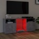 Betonszürke tv-szekrény led-lámpákkal 120 x 35 x 50 cm Betonszürke tv-szekrény led-lámpákkal 120 x 35 x 50 cm
