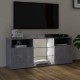 Betonszürke tv-szekrény led-lámpákkal 120 x 35 x 50 cm Betonszürke tv-szekrény led-lámpákkal 120 x 35 x 50 cm