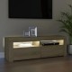 Sonoma-tölgy színű tv-szekrény led-lámpákkal 120 x 35 x 40 cm Sonoma-tölgy színű tv-szekrény led-lámpákkal 120 x 35 x 40 cm