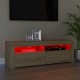 Sonoma-tölgy színű tv-szekrény led-lámpákkal 120 x 35 x 40 cm Sonoma-tölgy színű tv-szekrény led-lámpákkal 120 x 35 x 40 cm