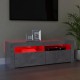 Betonszürke tv-szekrény led-lámpákkal 120 x 35 x 40 cm Betonszürke tv-szekrény led-lámpákkal 120 x 35 x 40 cm