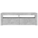 Betonszürke tv-szekrény led-lámpákkal 120 x 35 x 40 cm Betonszürke tv-szekrény led-lámpákkal 120 x 35 x 40 cm
