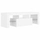 Fehér tv-szekrény led-lámpákkal 120 x 35 x 40 cm Fehér tv-szekrény led-lámpákkal 120 x 35 x 40 cm