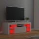 Fehér tv-szekrény led-lámpákkal 120 x 35 x 40 cm Fehér tv-szekrény led-lámpákkal 120 x 35 x 40 cm