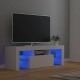 Fehér tv-szekrény led-lámpákkal 120 x 35 x 40 cm Fehér tv-szekrény led-lámpákkal 120 x 35 x 40 cm