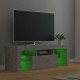 Betonszürke tv-szekrény led-lámpákkal 120 x 35 x 40 cm Betonszürke tv-szekrény led-lámpákkal 120 x 35 x 40 cm
