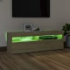 Sonoma-tölgy színű tv-szekrény led-lámpákkal 120 x 35 x 40 cm Sonoma-tölgy színű tv-szekrény led-lámpákkal 120 x 35 x 40 cm
