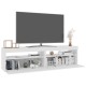 2 db fehér tv-szekrény led-világítással 75 x 35 x 40 cm 2 db fehér tv-szekrény led-világítással 75 x 35 x 40 cm