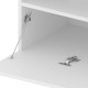2 db fehér tv-szekrény led-világítással 75 x 35 x 40 cm 2 db fehér tv-szekrény led-világítással 75 x 35 x 40 cm