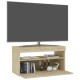 Sonoma-tölgy színű tv-szekrény led-világítással 75 x 35 x 40 cm Sonoma-tölgy színű tv-szekrény led-világítással 75 x 35 x 40 cm