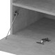 2 db betonszürke tv-szekrény led-világítással 75 x 35 x 40 cm 2 db betonszürke tv-szekrény led-világítással 75 x 35 x 40 cm