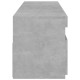 2 db betonszürke tv-szekrény led-világítással 75 x 35 x 40 cm 2 db betonszürke tv-szekrény led-világítással 75 x 35 x 40 cm
