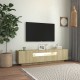 Sonoma-tölgy színű tv-szekrény led-lámpákkal 160 x 35 x 40 cm Sonoma-tölgy színű tv-szekrény led-lámpákkal 160 x 35 x 40 cm