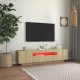 Sonoma-tölgy színű tv-szekrény led-lámpákkal 160 x 35 x 40 cm Sonoma-tölgy színű tv-szekrény led-lámpákkal 160 x 35 x 40 cm