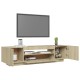 Sonoma-tölgy színű tv-szekrény led-lámpákkal 160 x 35 x 40 cm Sonoma-tölgy színű tv-szekrény led-lámpákkal 160 x 35 x 40 cm