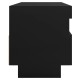 Fekete tv-szekrény led-világítással 100 x 35 x 40 cm Fekete tv-szekrény led-világítással 100 x 35 x 40 cm