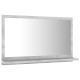 Betonszürke forgácslap fürdőszobai tükör 60 x 10,5 x 37 cm Betonszürke forgácslap fürdőszobai tükör 60 x 10,5 x 37 cm