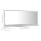 Betonszürke forgácslap fürdőszobai tükör 90 x 10,5 x 37 cm Betonszürke forgácslap fürdőszobai tükör 90 x 10,5 x 37 cm