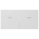 Fehér forgácslap mosdószekrény 90 x 38,5 x 46 cm