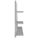 Betonszürke forgácslap fürdőszobai tükör 90 x 10,5 x 45 cm Betonszürke forgácslap fürdőszobai tükör 90 x 10,5 x 45 cm