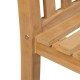 9 részes tömör tíkfa kerti étkezőgarnitúra