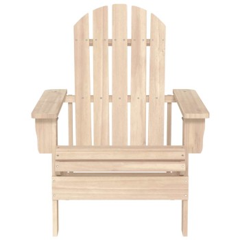 Tömör fenyőfa kerti adirondack szék