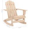 Tömör fenyőfa kerti adirondack hintaszék