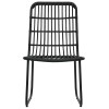 9 részes polyrattan és üveg kültéri étkezőgarnitúra