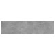 4 db betonszürke forgácslap könyvespolc 40 x 10 x 1,5 cm