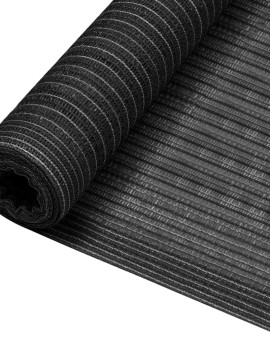Antracitszürke hdpe belátásgátló háló 1,2 x 10 m 150 g/m²