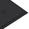 Tömör tíkfa rakásolható kerti pad párnával 128,5 cm